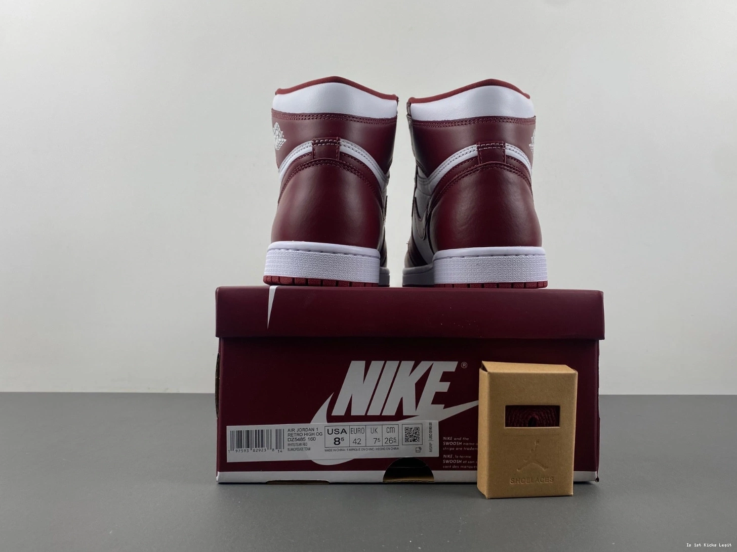 High Jordan Team Red 1 OG Air DZ5485-160 0113